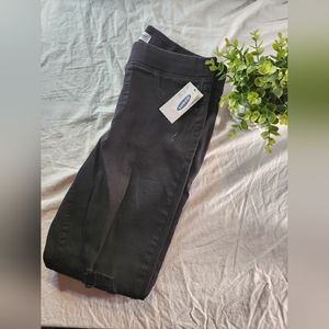 Brand new Old Navy Black Rockstar Distressed Jeggings